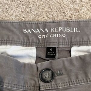SOLD- Banana Republic Grey City Chino